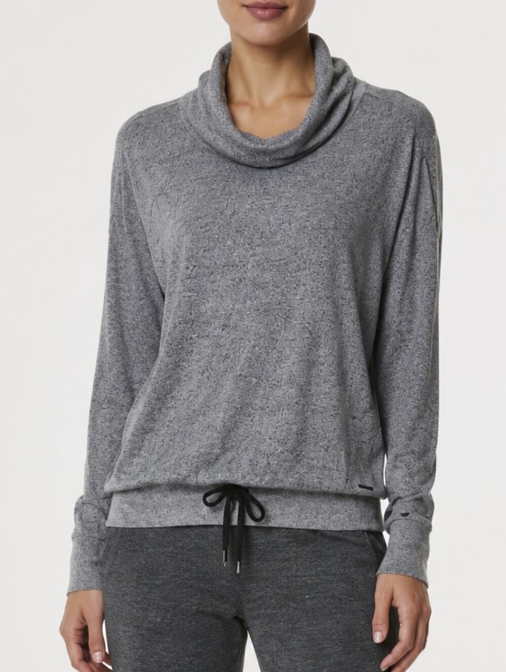 MNY Marc New York Marled Cowl Neck Medium